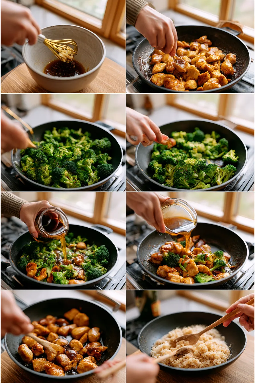 Juicy Teriyaki Chicken With Broccoli