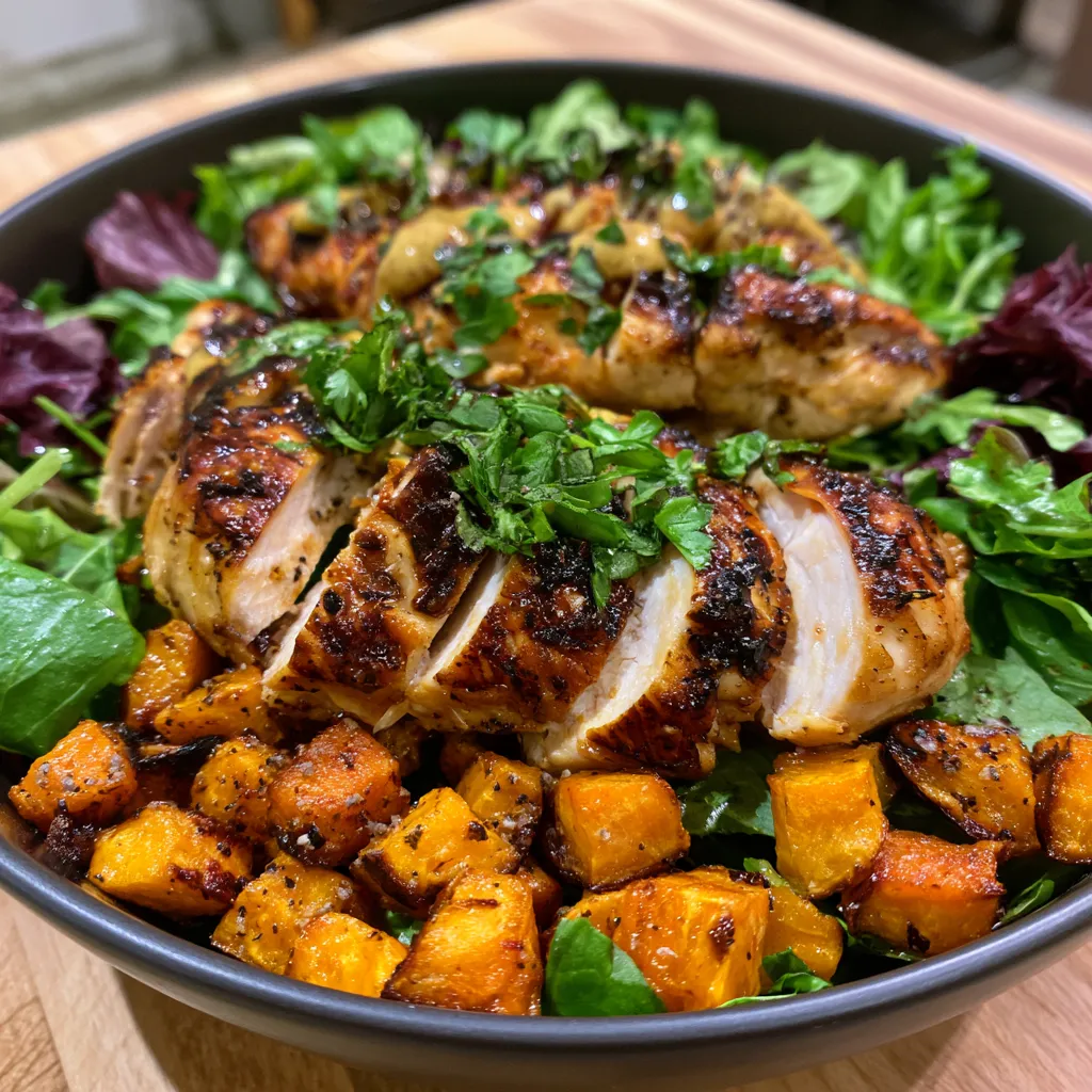 Maple Dijon Chicken Bowl