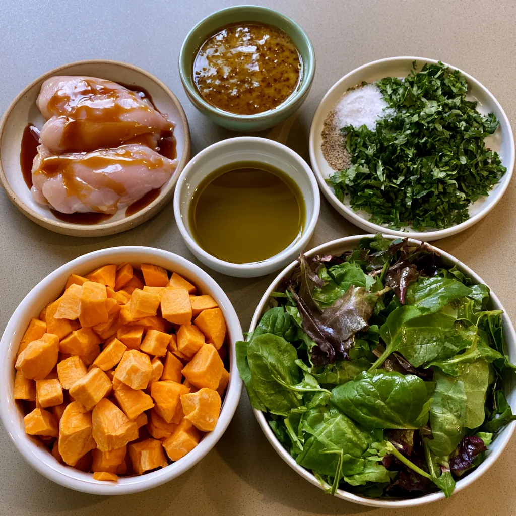Maple Dijon Chicken Bowl