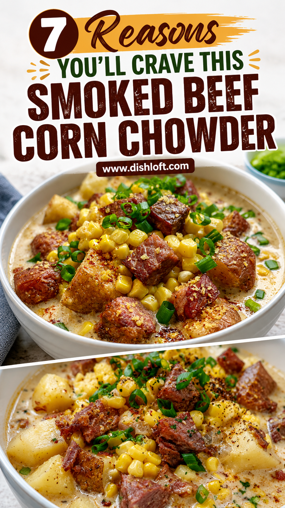 Smoked Beef Corn Chowder