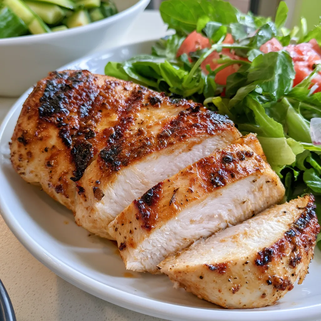 air fryer grilled chicken breast