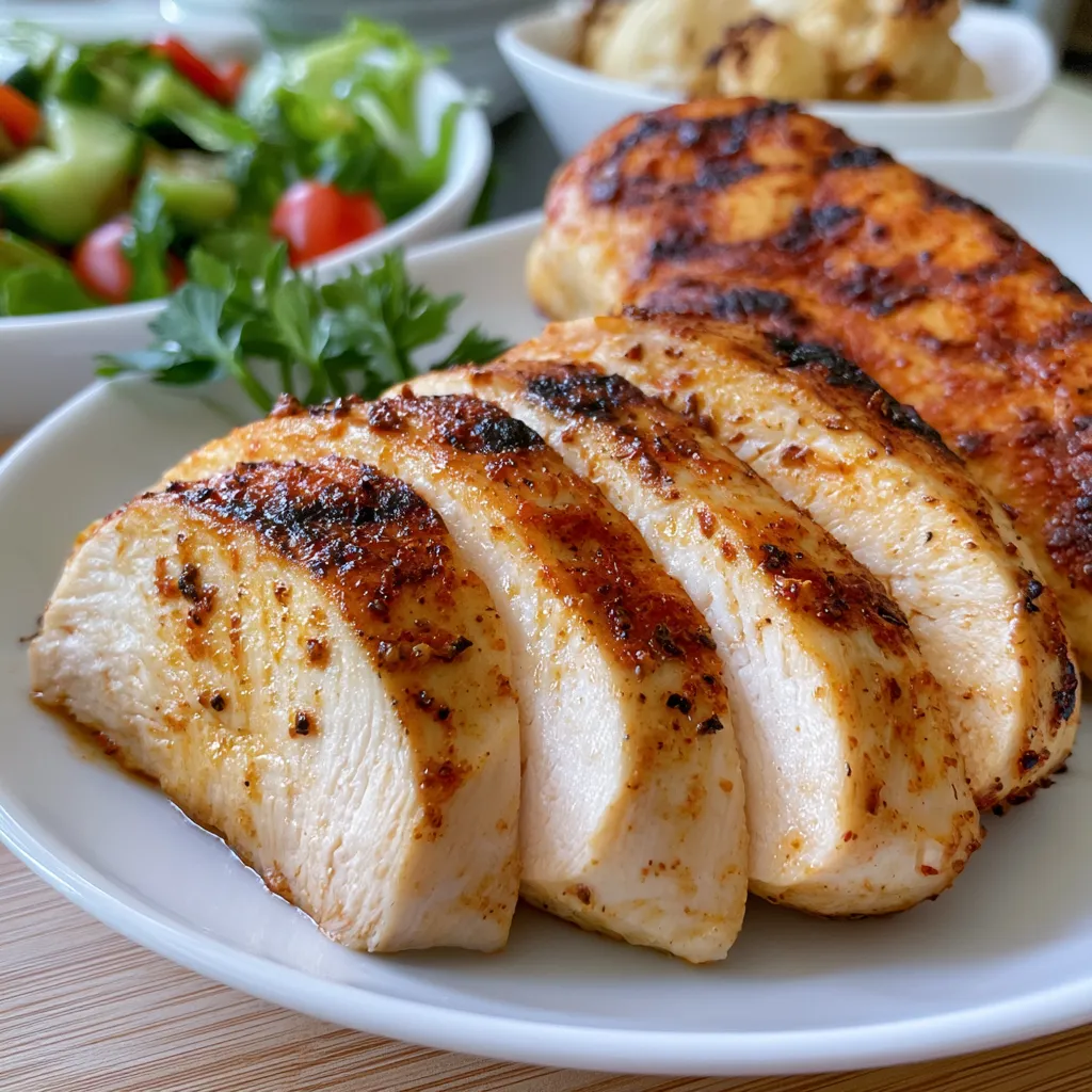 air fryer grilled chicken breast