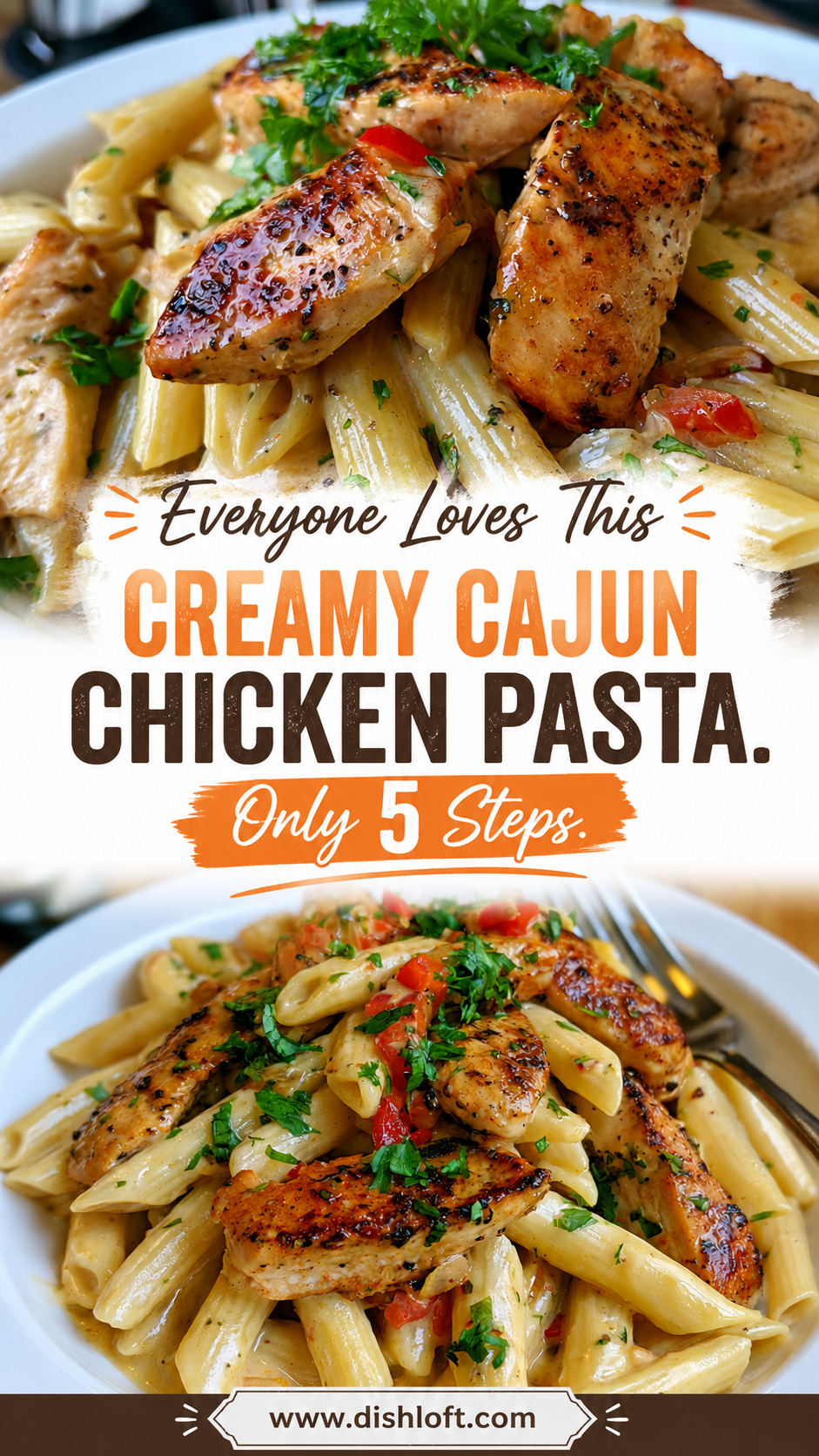 creamy cajun chicken pasta