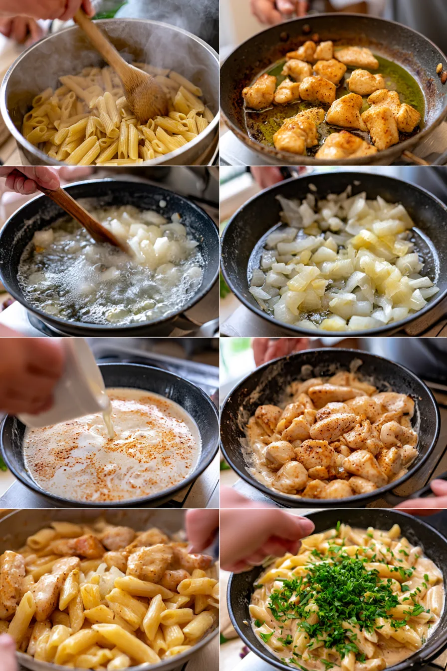 creamy cajun chicken pasta