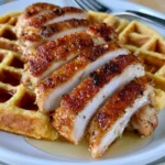 air fryer chicken and waffles