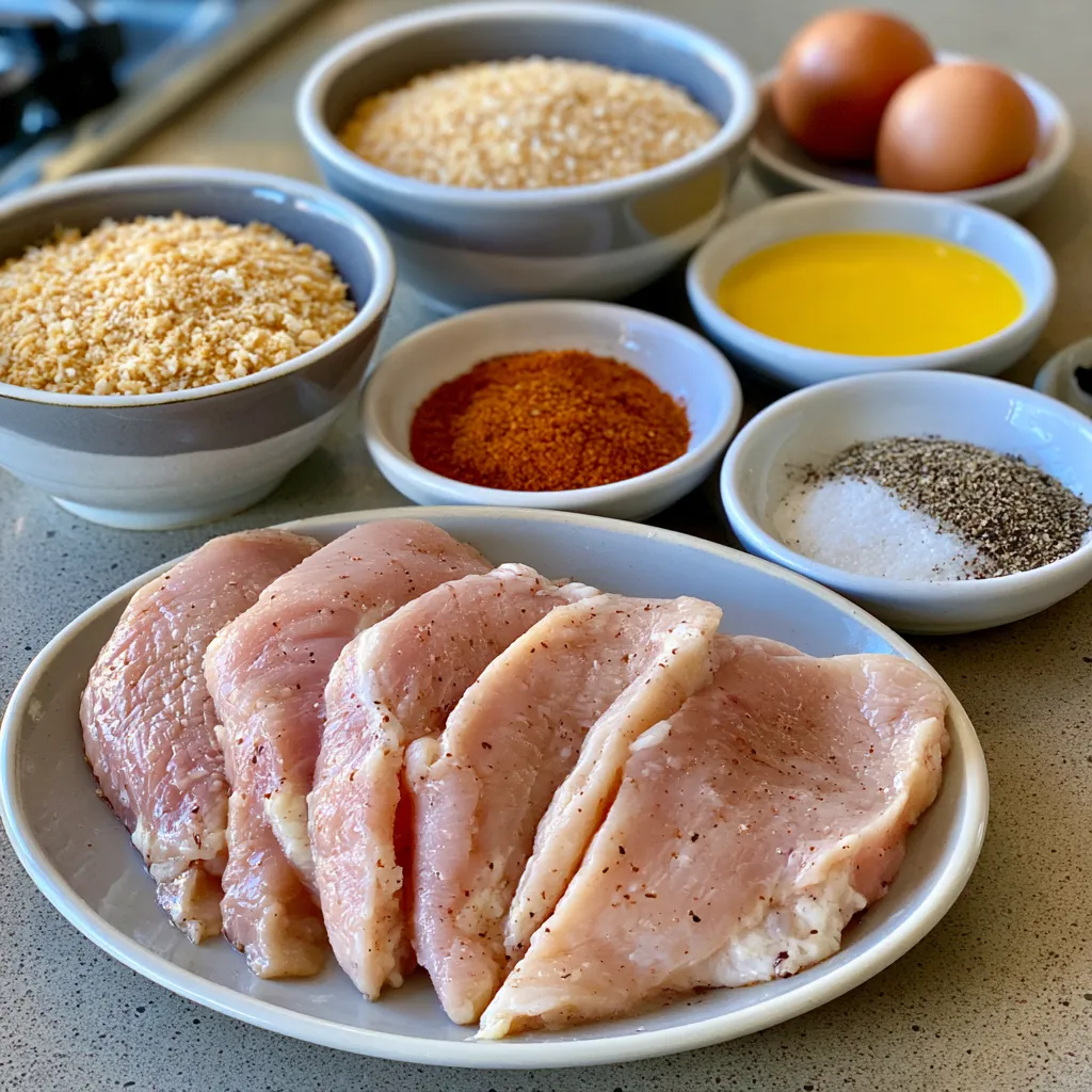 air fryer chicken cutlets