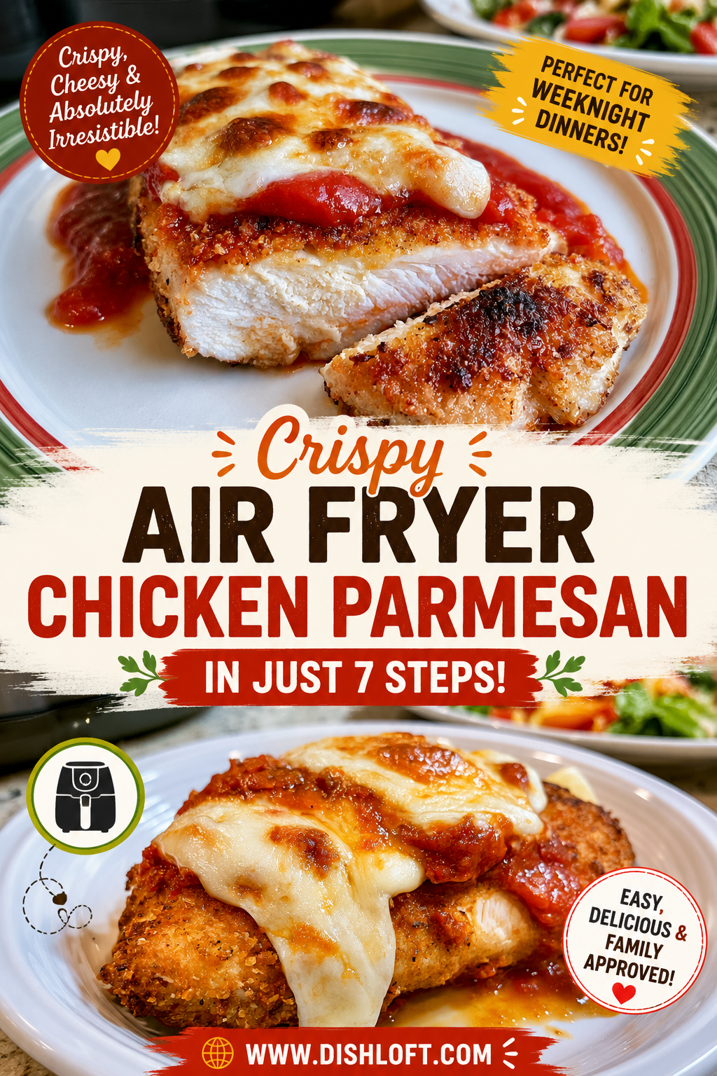 air fryer chicken parmesan