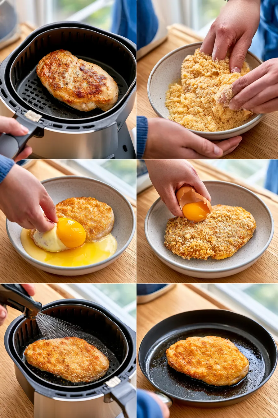 air fryer chicken parmesan
