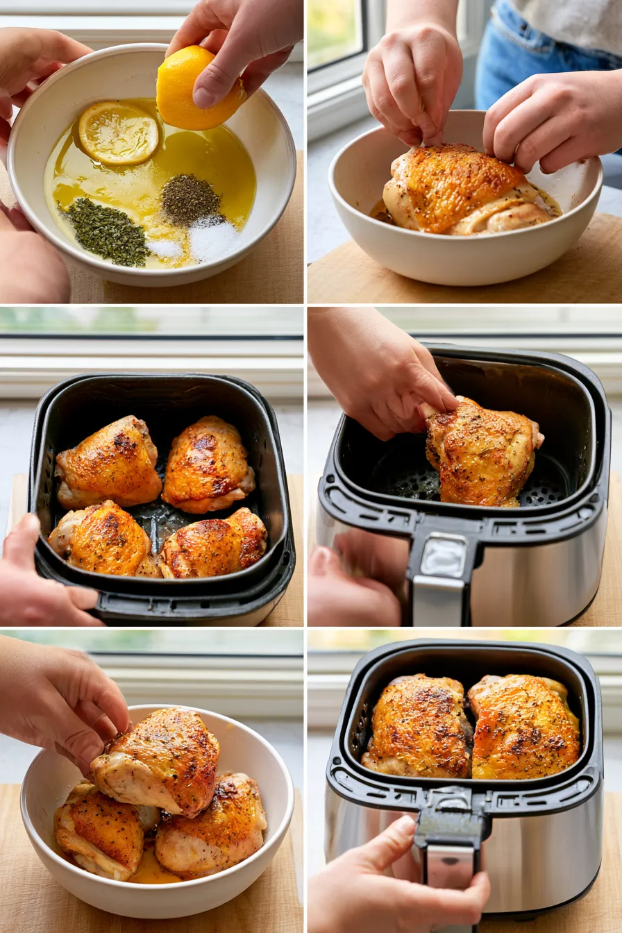 air fryer greek chicken