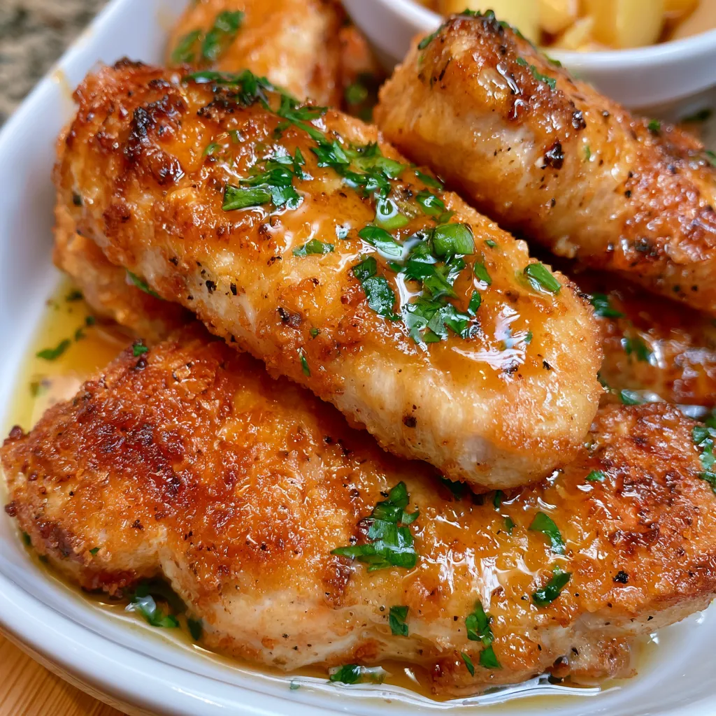 air fryer honey butter garlic chicken tenders
