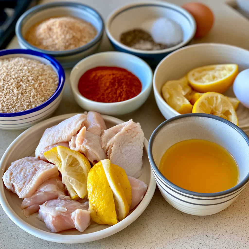 air fryer lemon chicken
