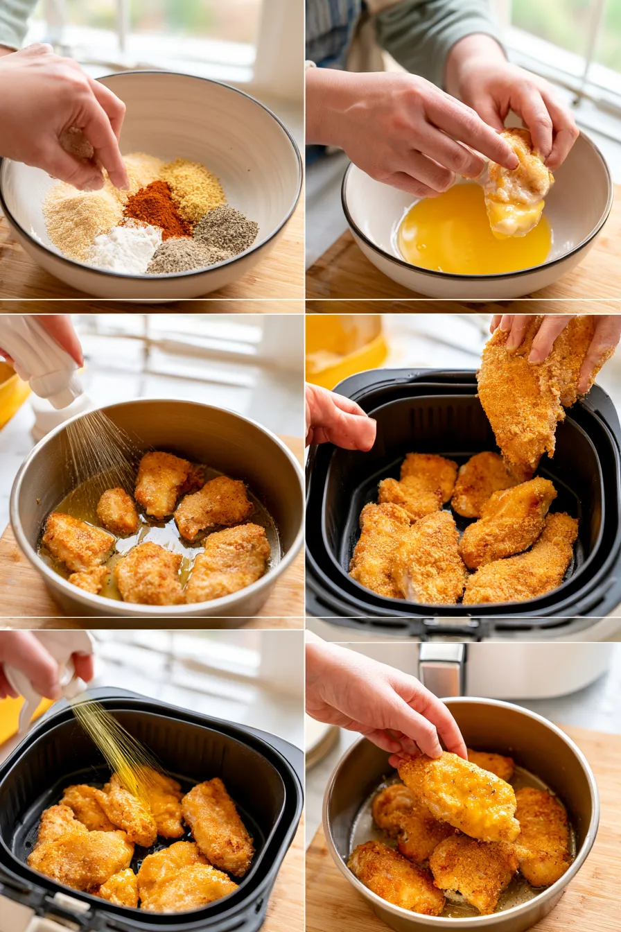 air fryer lemon chicken
