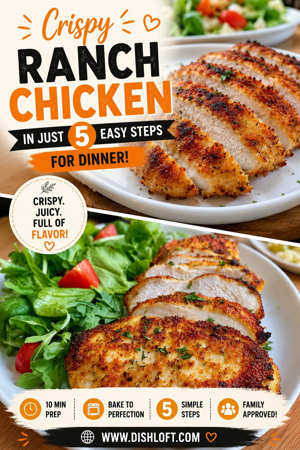 air fryer ranch chicken