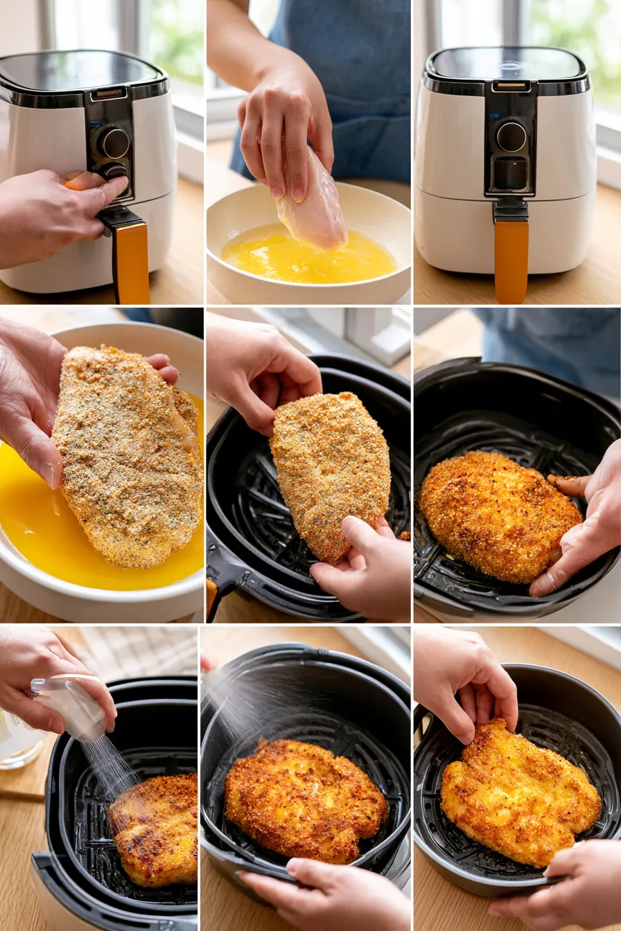 air fryer ranch chicken