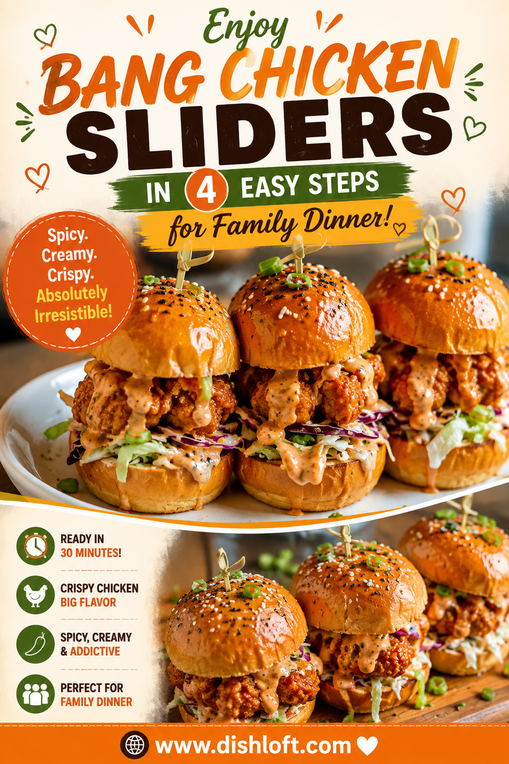 bang chicken sliders