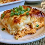 buffalo chicken cheese bake