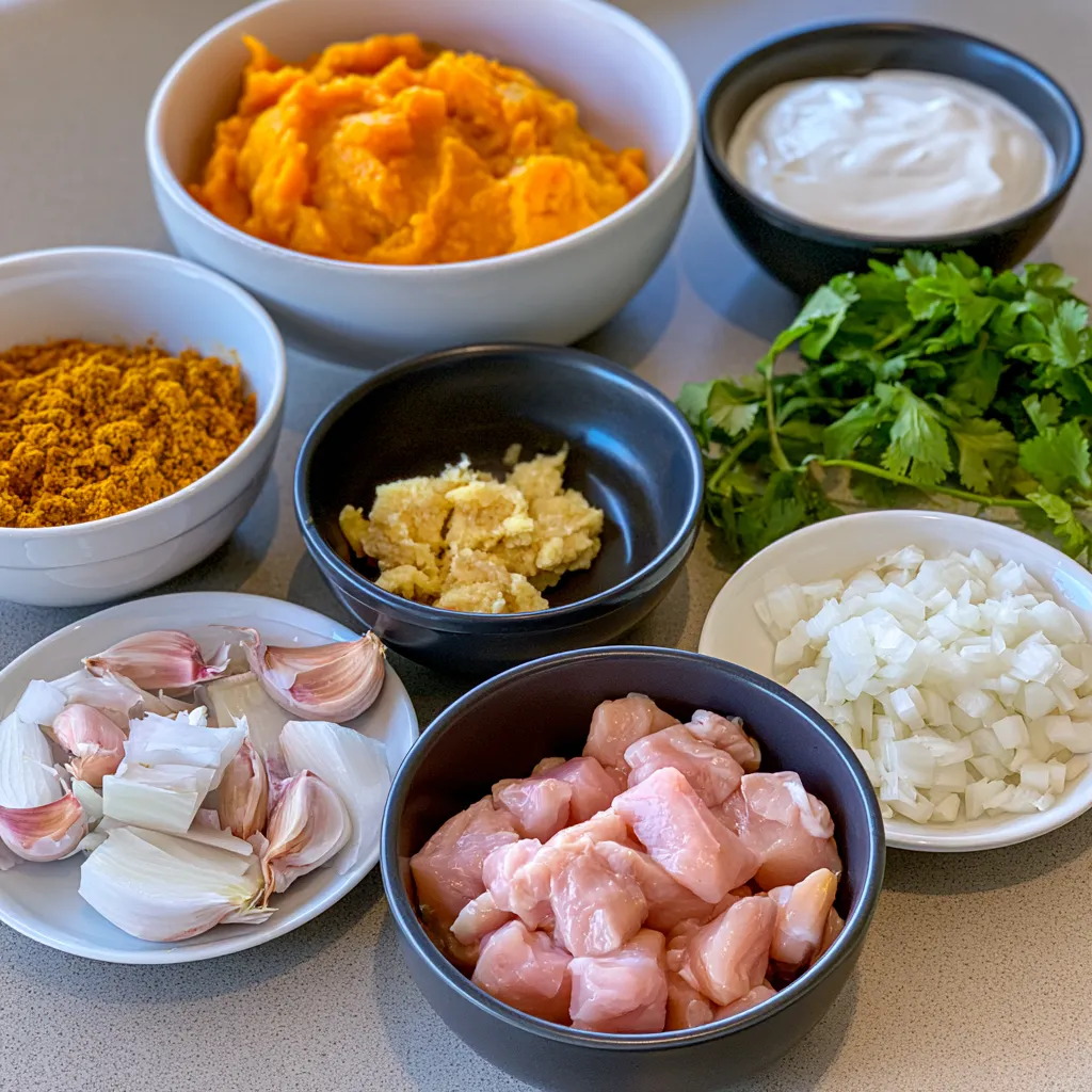 butter chicken pumpkin curry