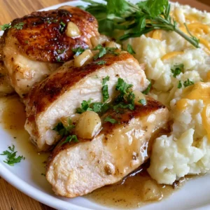 chicken and garlic