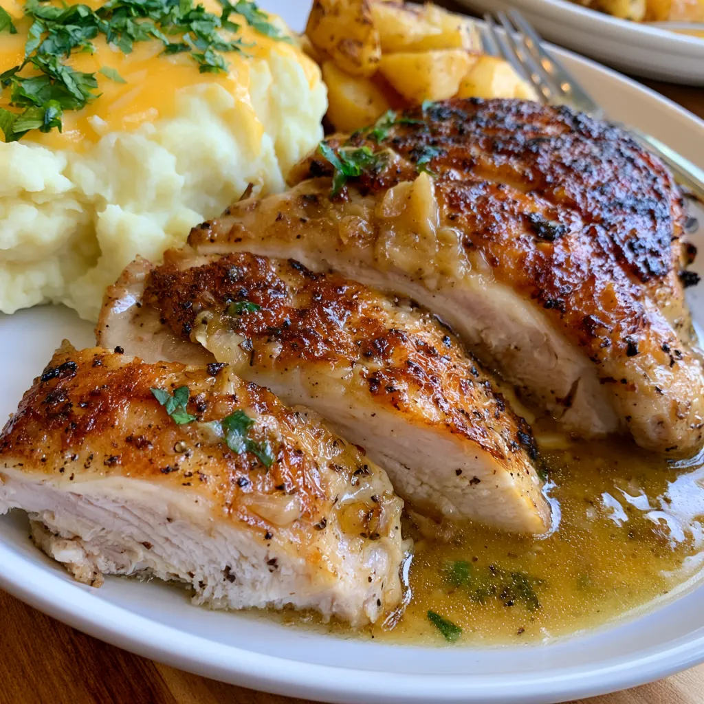 chicken and garlic