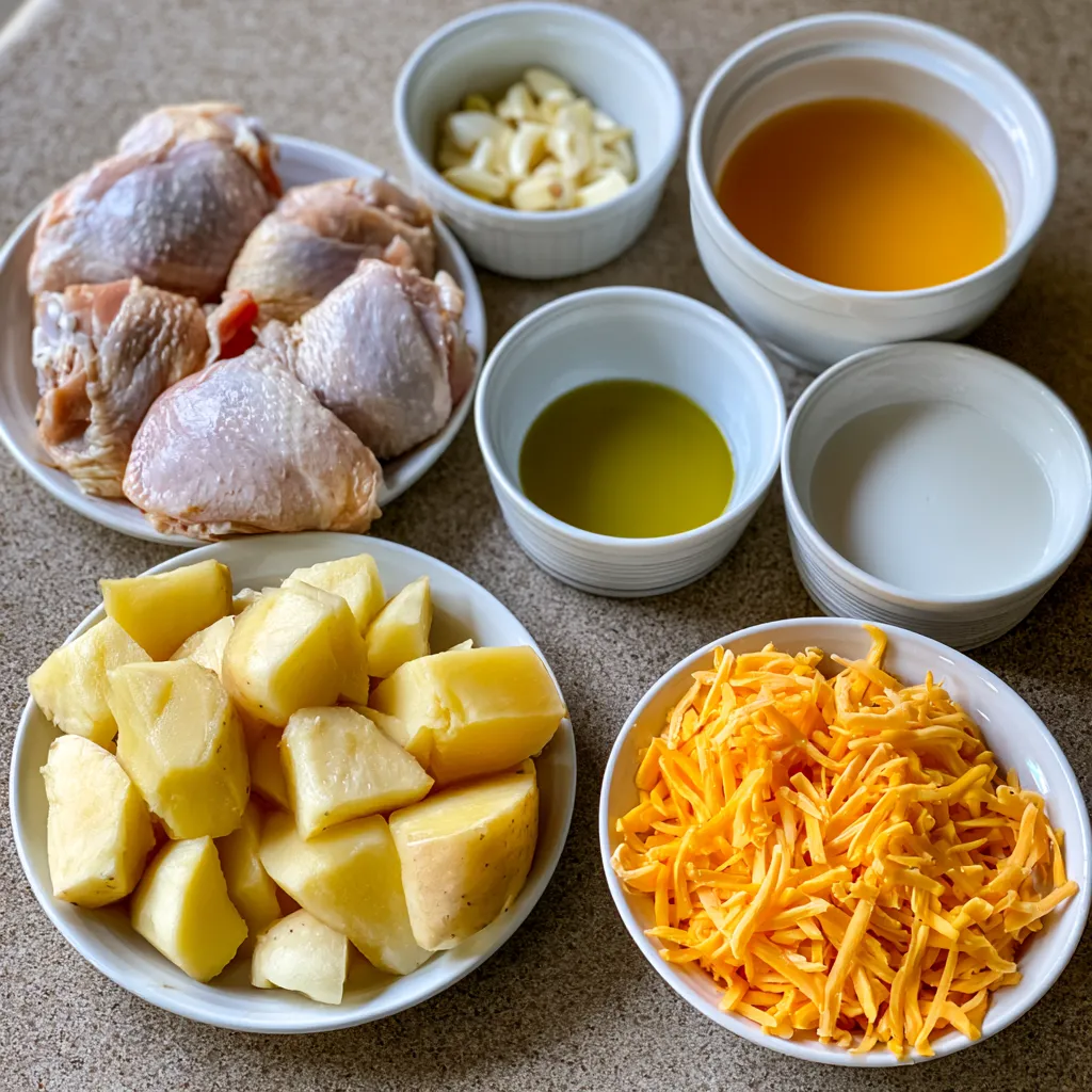 chicken and garlic