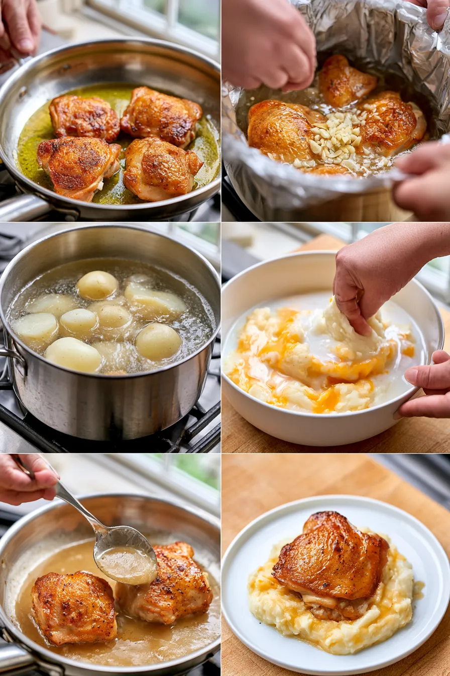 chicken and garlic