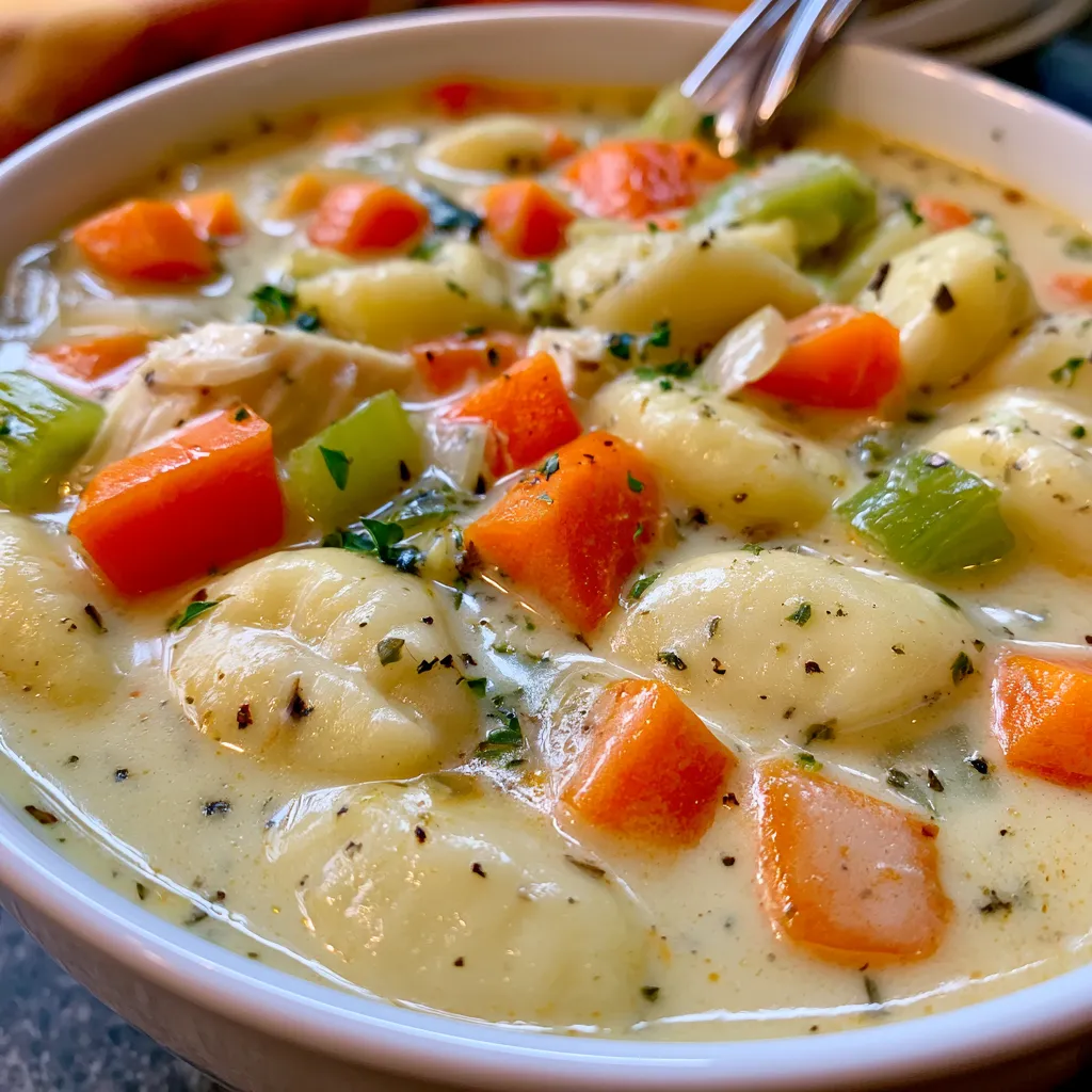 chicken and gnocchi soup