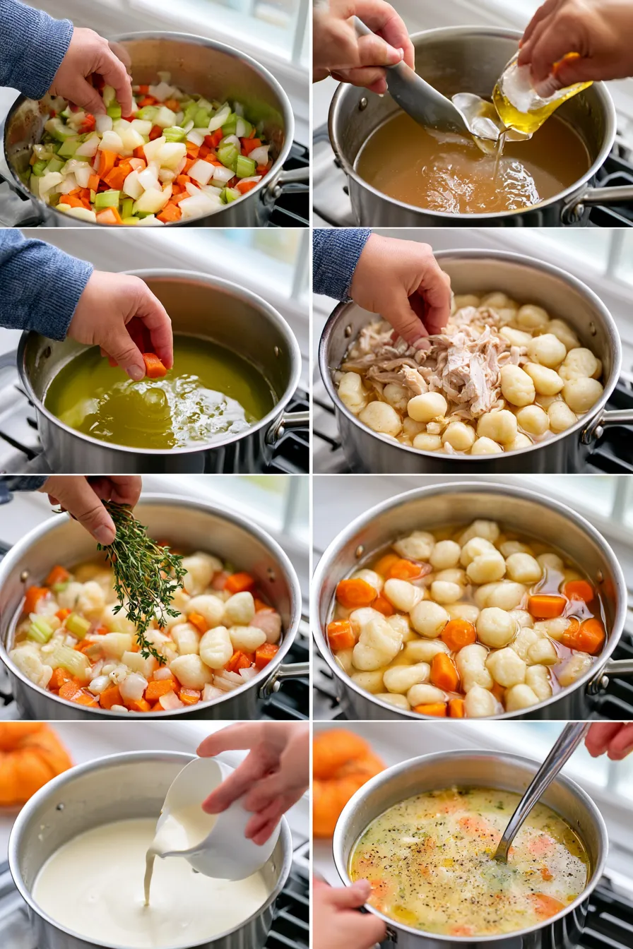 chicken and gnocchi soup