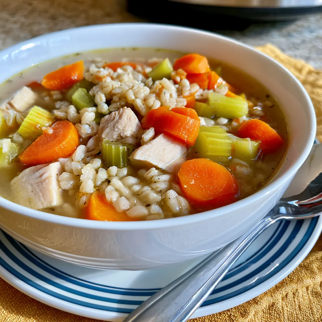 chicken barley soup