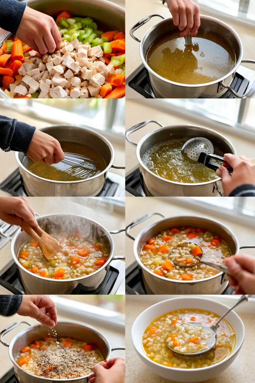 chicken barley soup