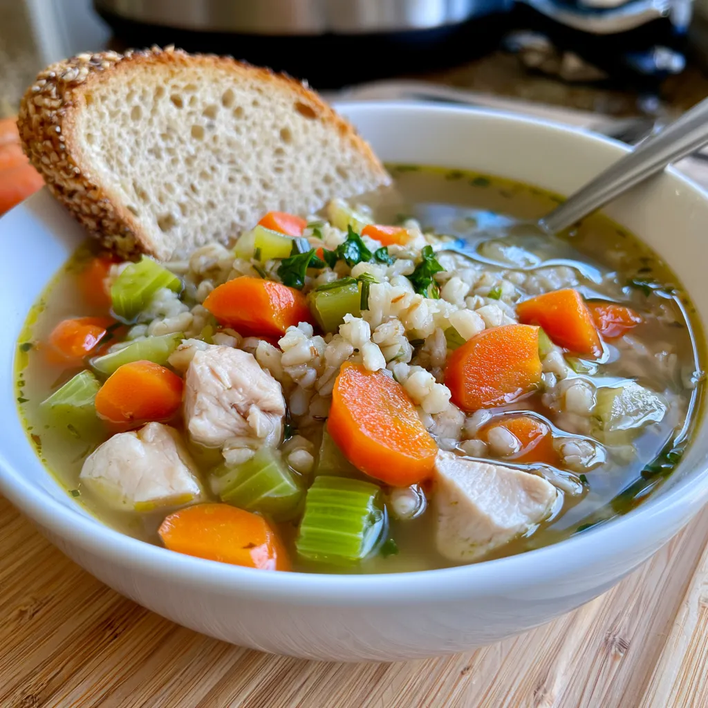chicken barley soup