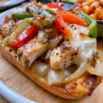chicken cheesesteak skillet