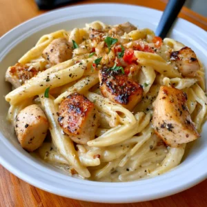 chicken garlic parmesan pasta