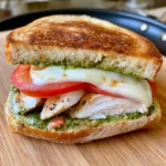 chicken pesto sandwich