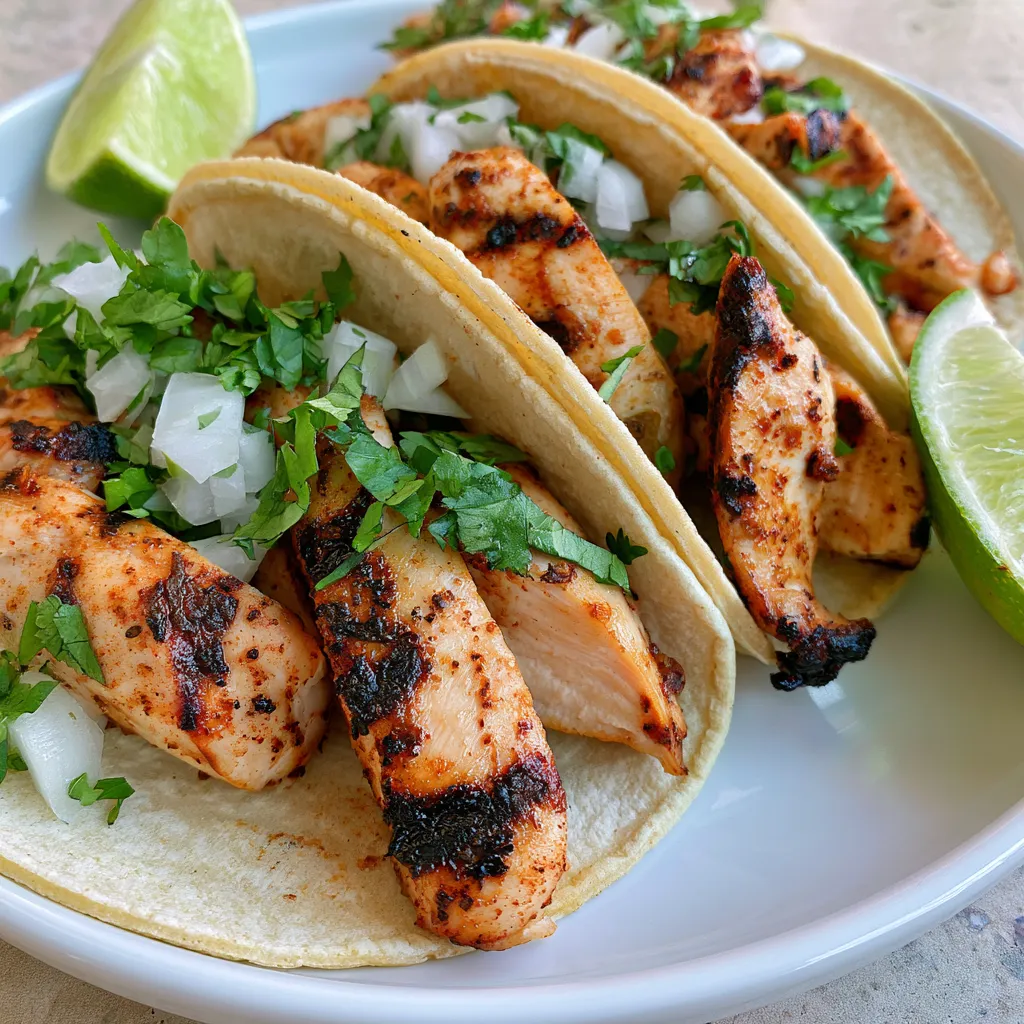 chicken street tacos
