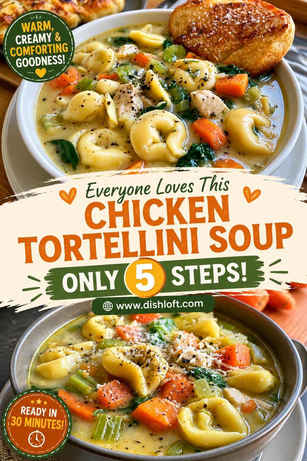 chicken tortellini soup