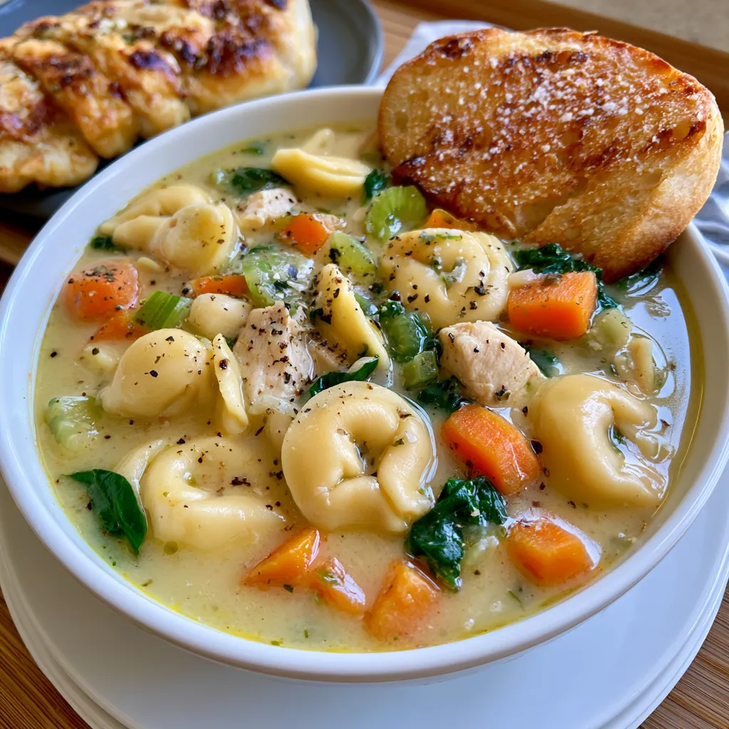 chicken tortellini soup