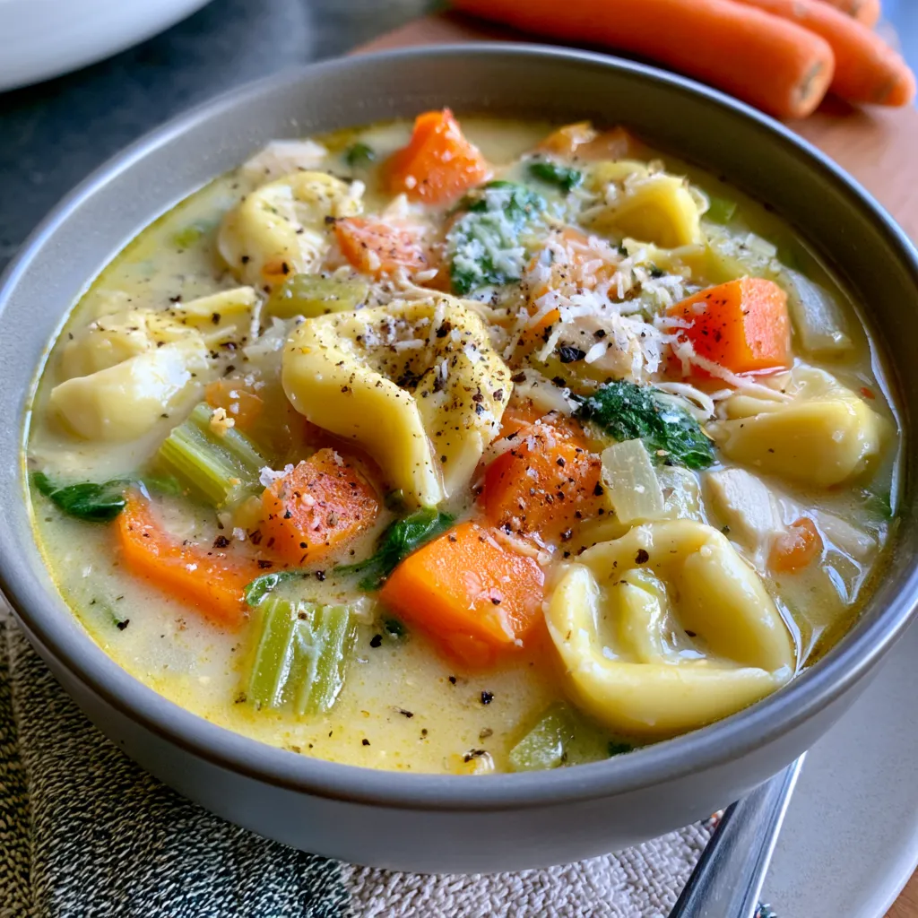 chicken tortellini soup