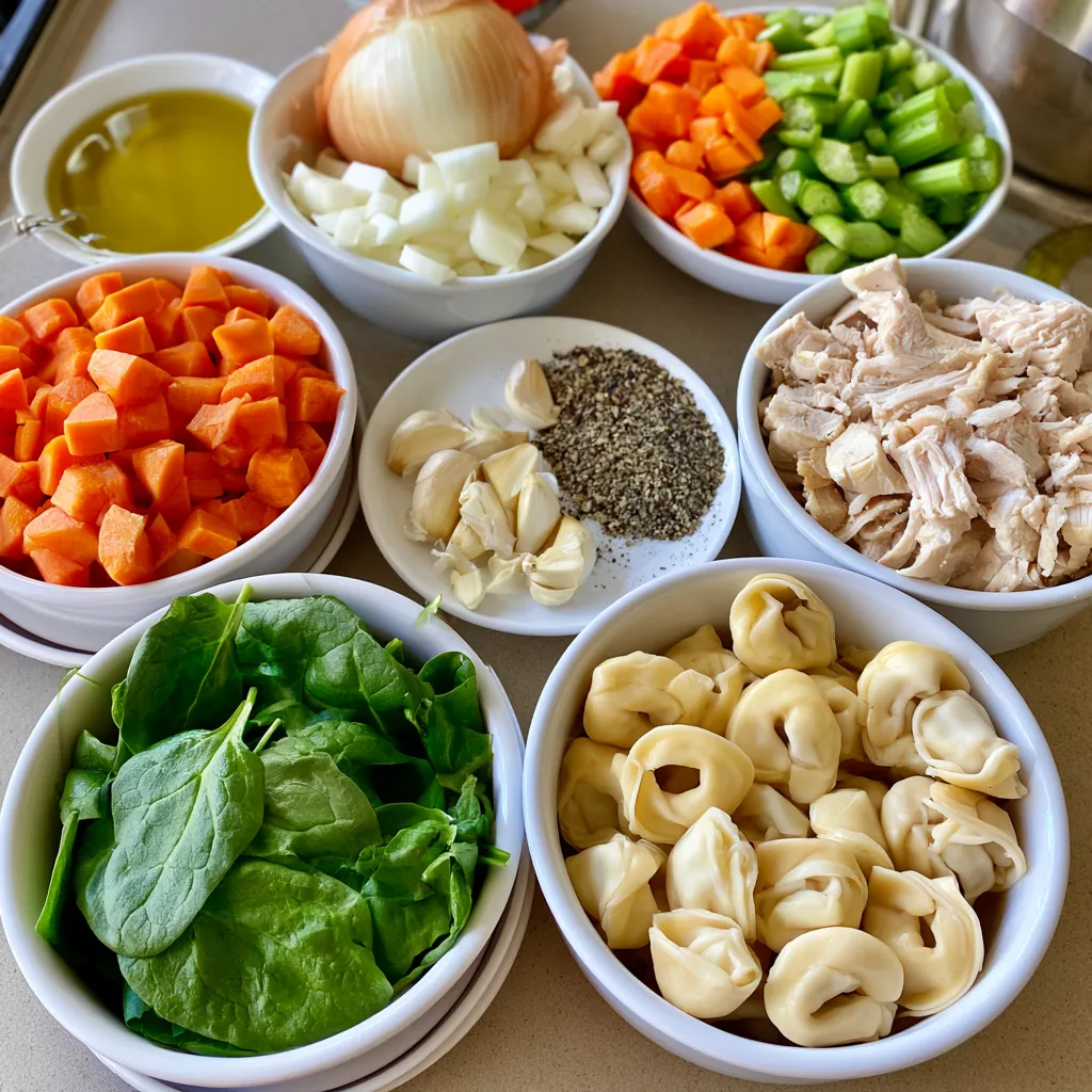 chicken tortellini soup