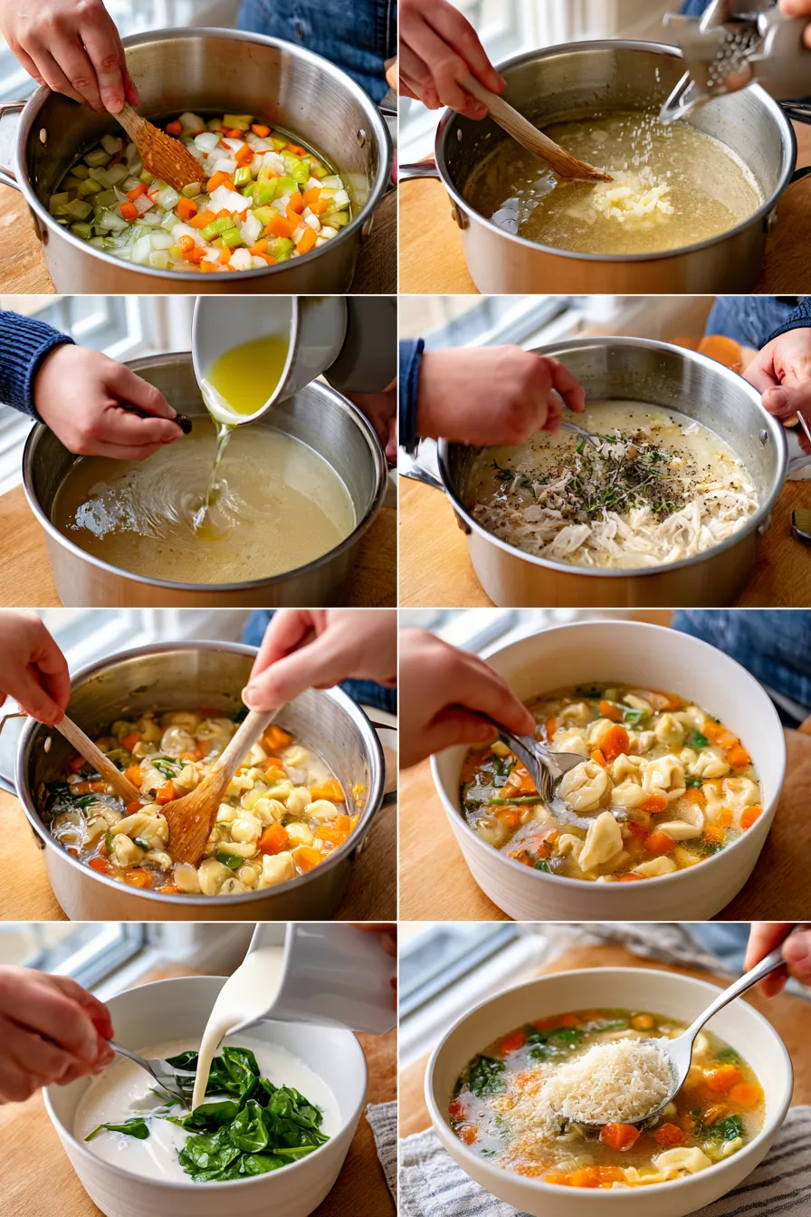 chicken tortellini soup