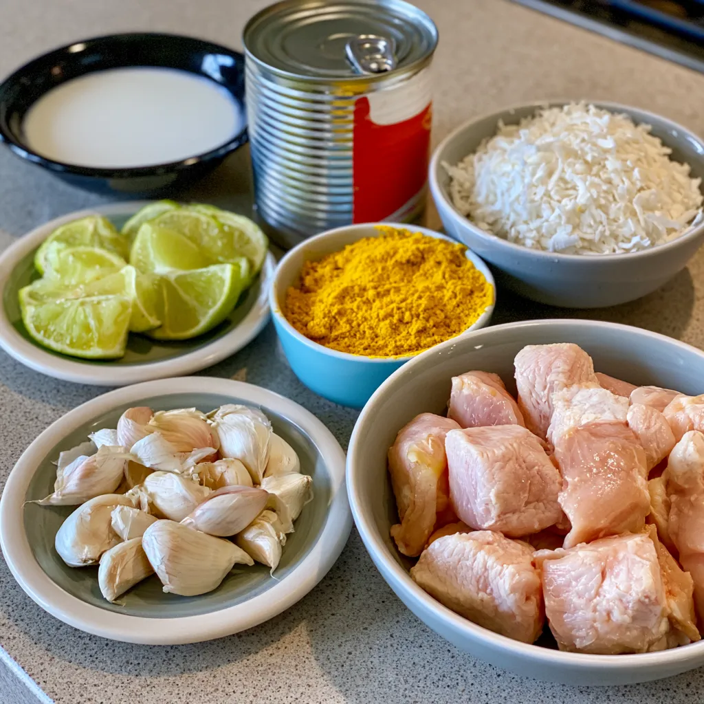 coconut chicken