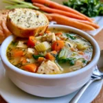 cozy fall chicken soup