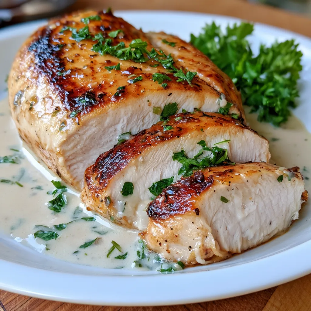 creamy herb chicken