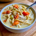 creamy chicken noodle soup