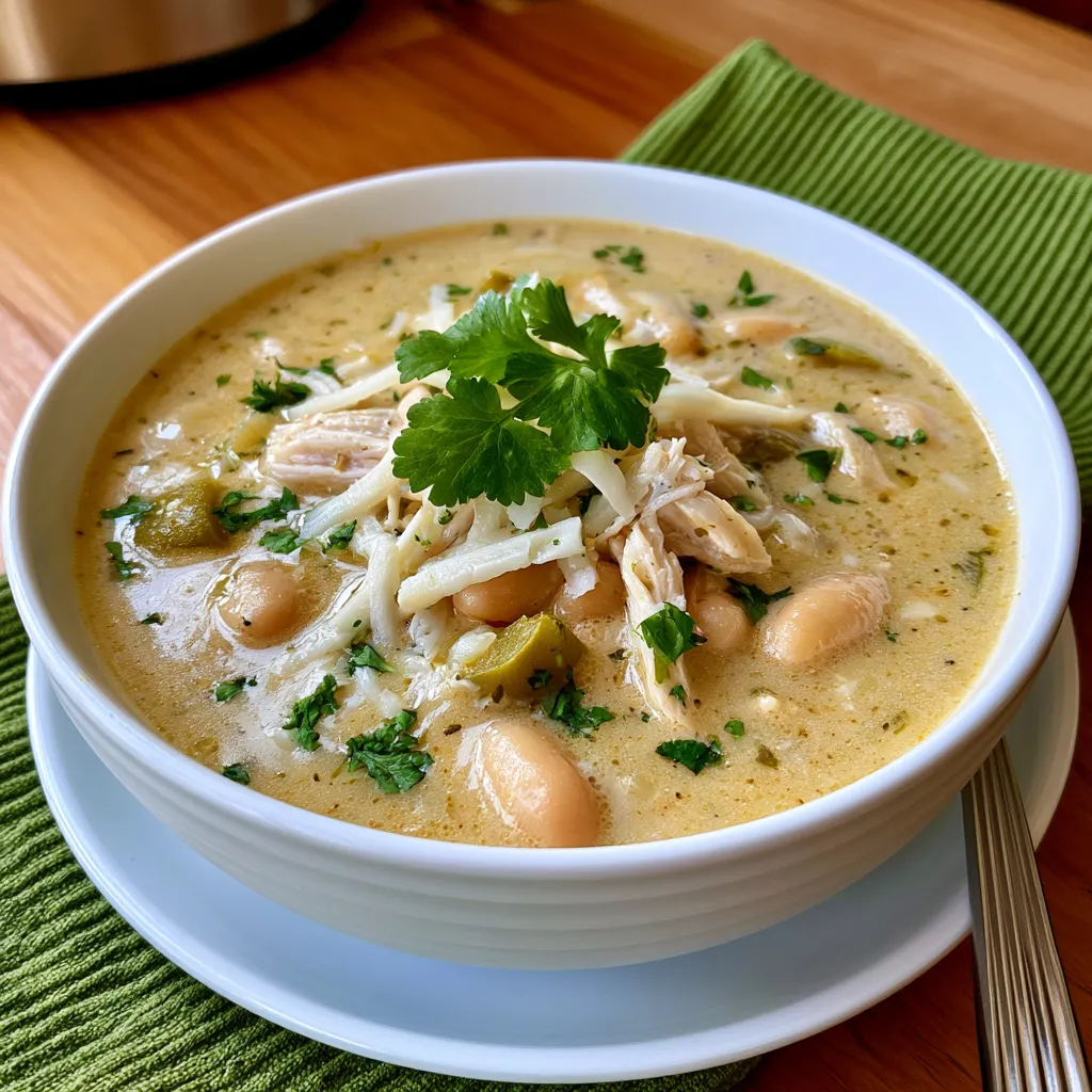 creamy white chicken enchilada soup