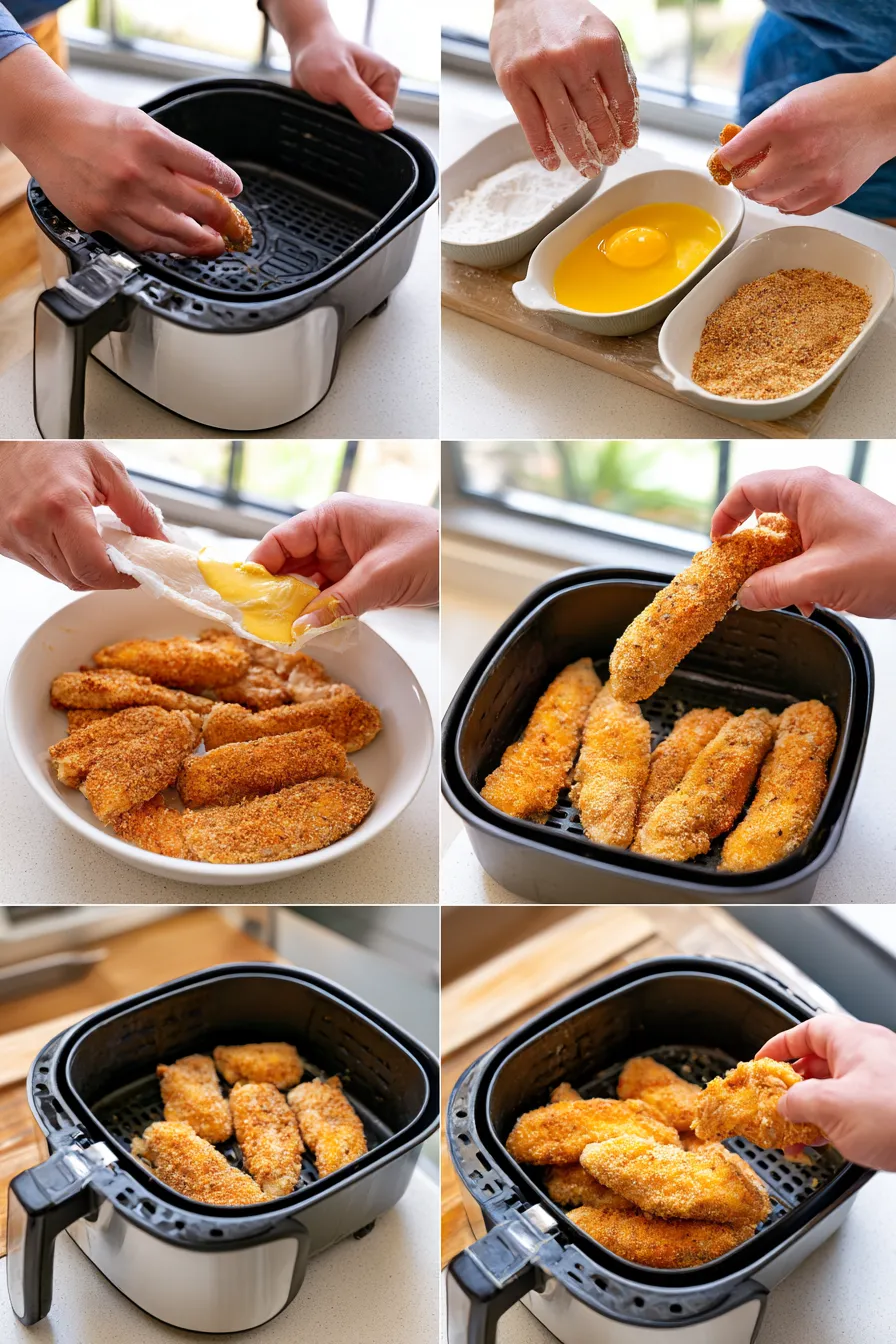 crispy air fryer chicken tenders