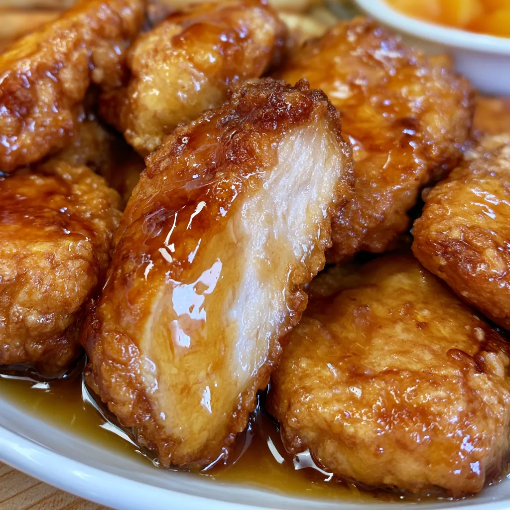 crispy chinese honey chicken