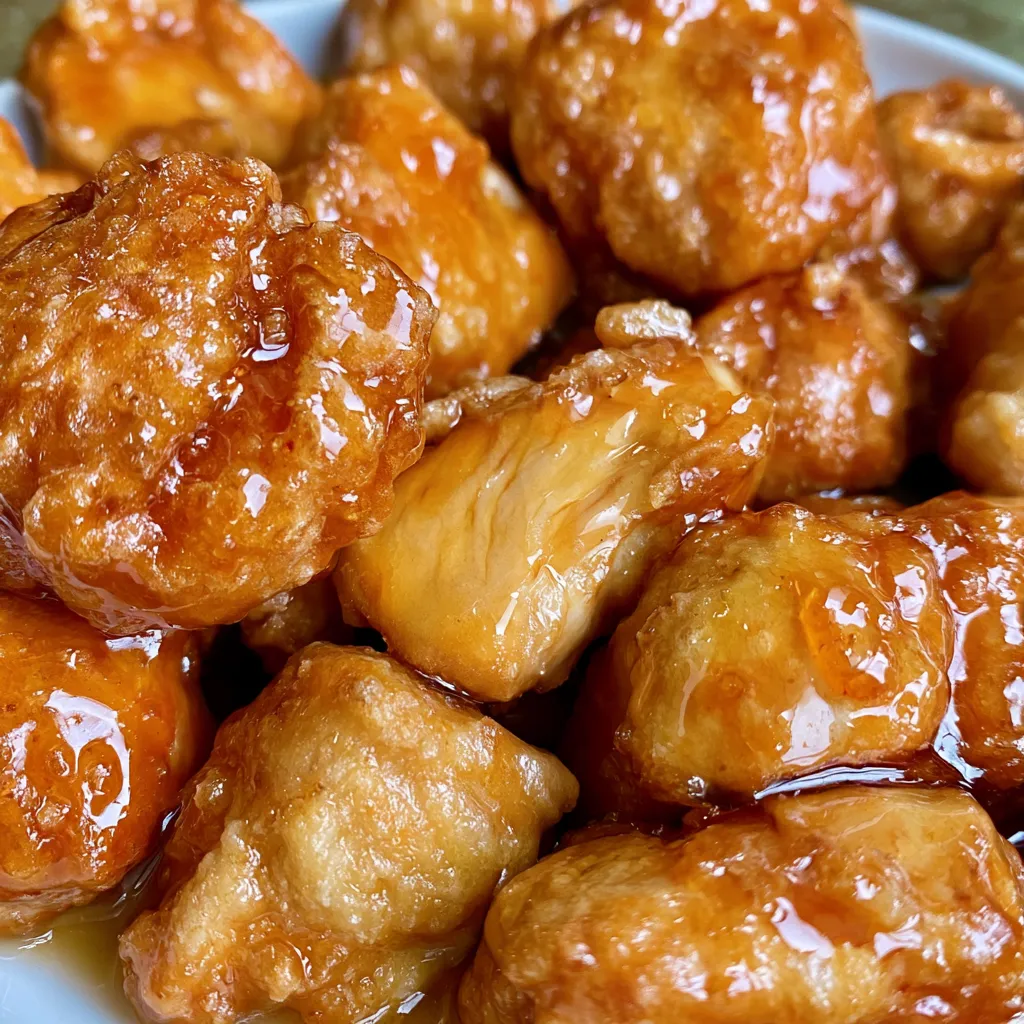 crispy chinese honey chicken