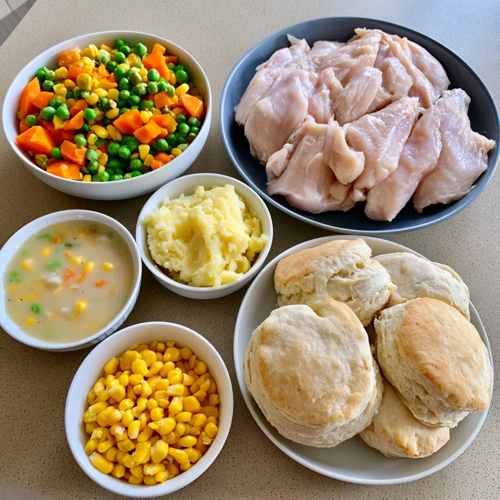 crock pot chicken pot pie