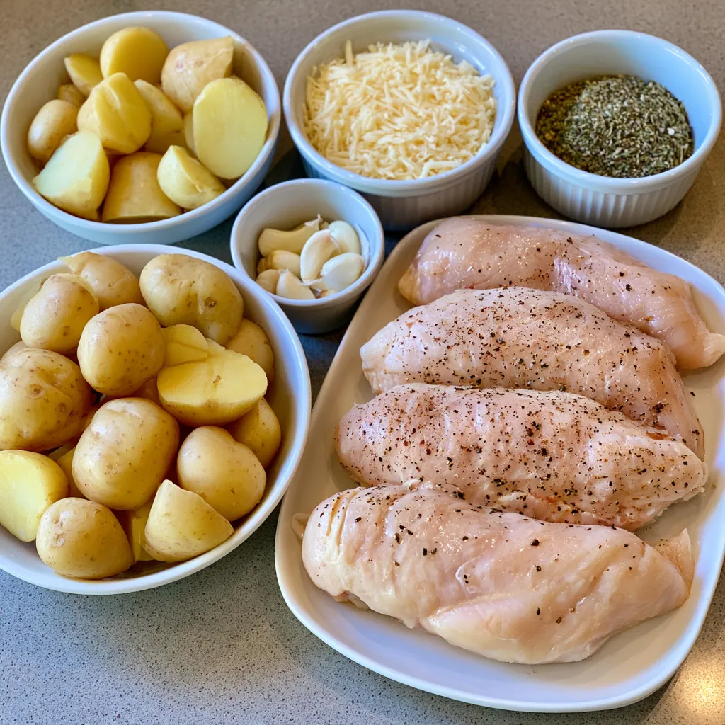 crock pot parmesan garlic chicken