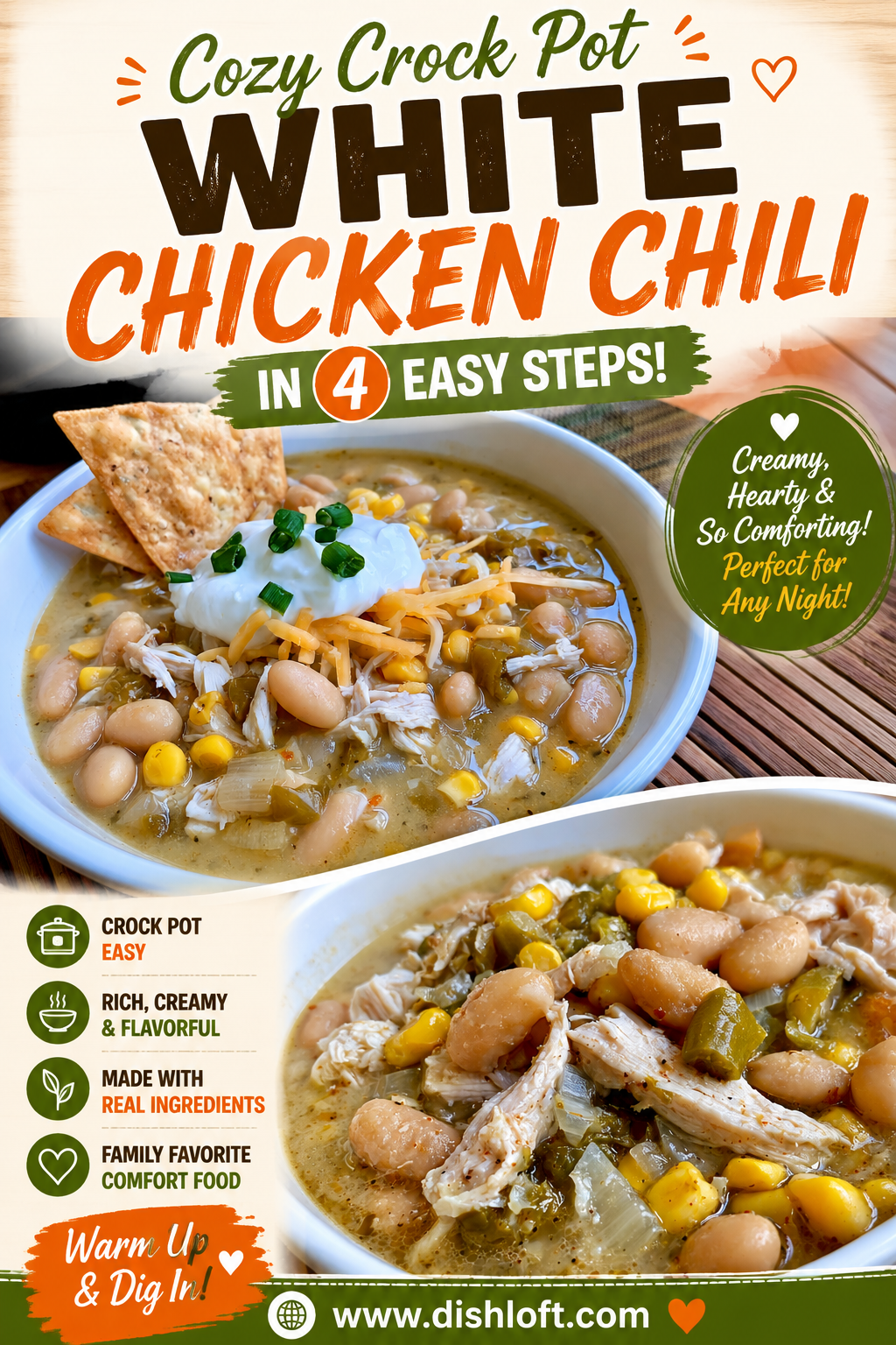 crock pot white chicken chili